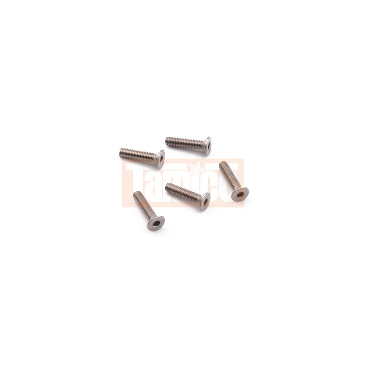 Tamiya #53537 3x14mm Titan CS Hex Screw *5