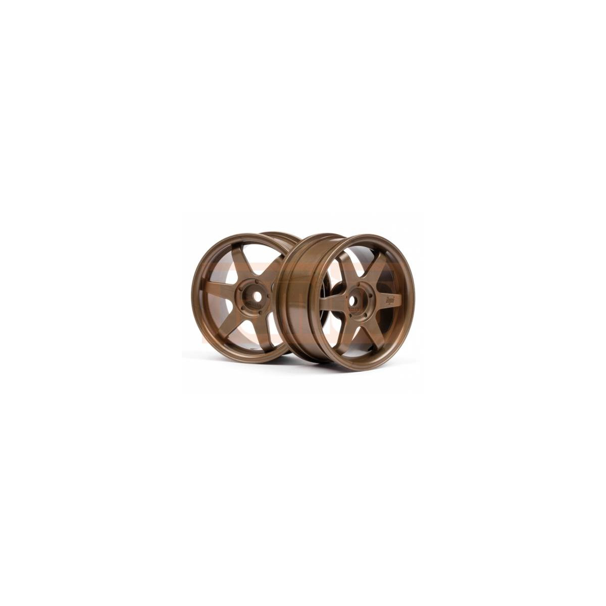 HPI TE37 Felge (2) 26mm (bronze/3mm Offset)