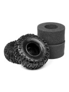 HPI HB Rover 2.2 Reifen weich weiße Markierung (2) für Rock Crawler