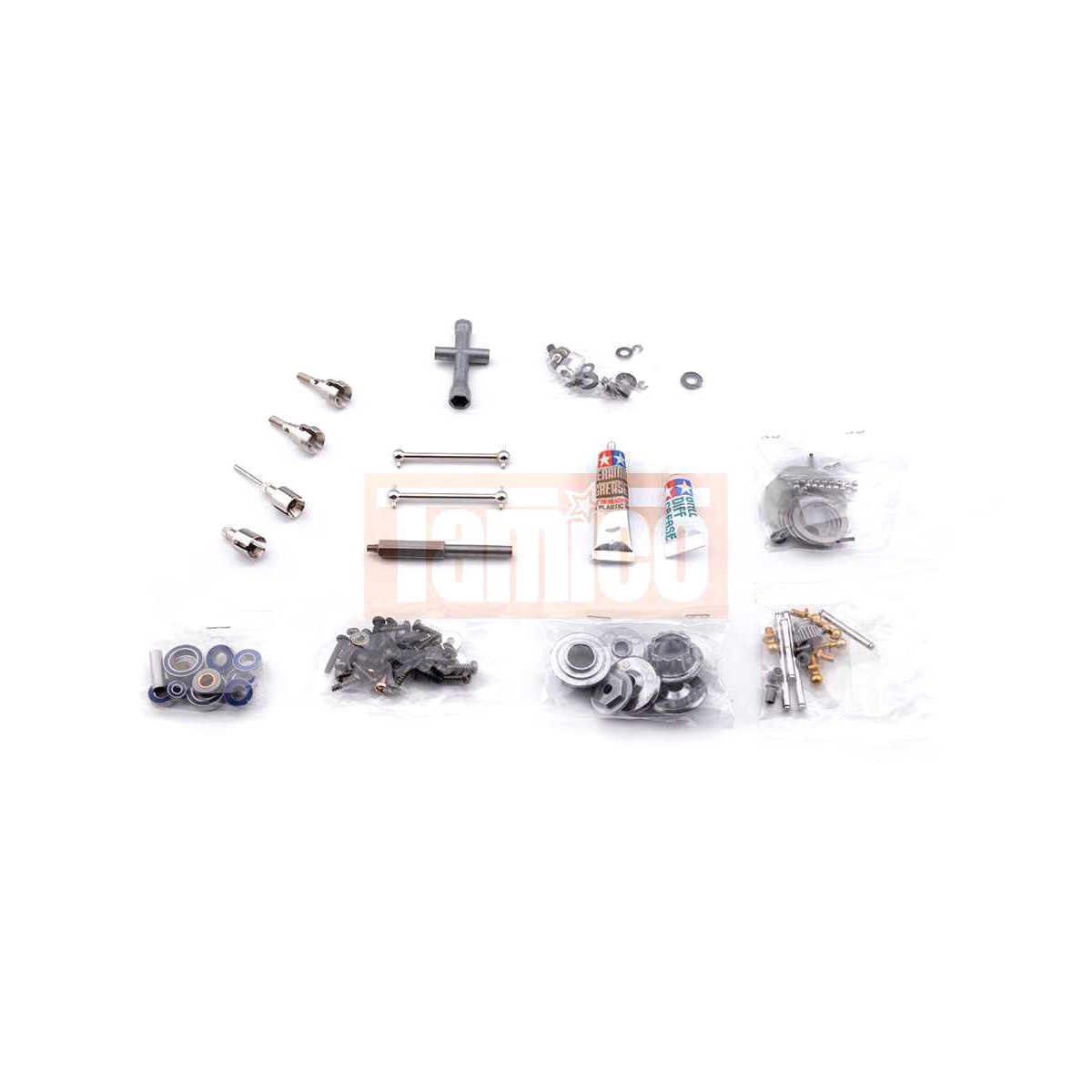 Tamiya Metallteile-Beutel A für TA03F-Pro (58177)...