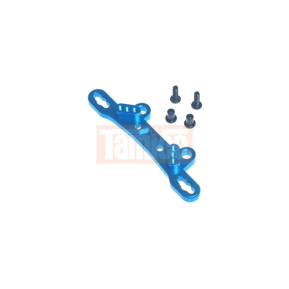 Yeah Racing Alu Dämpferbrücke (blau) TT-02