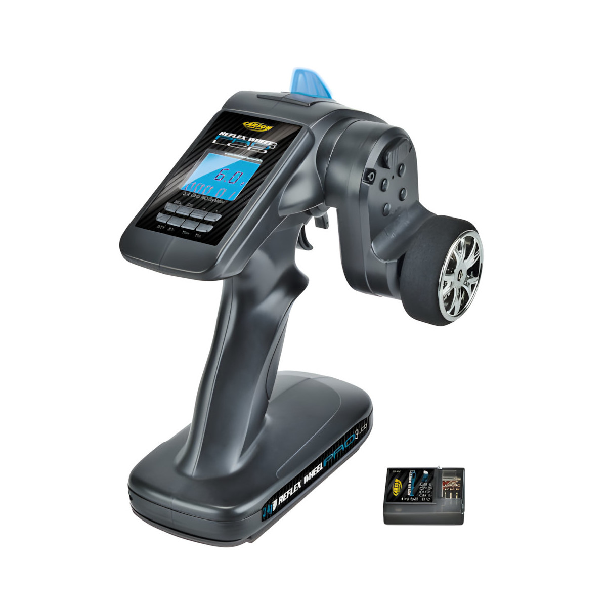 Carson Remote Control Reflex Wheel PRO 3 LCD 3-channel...