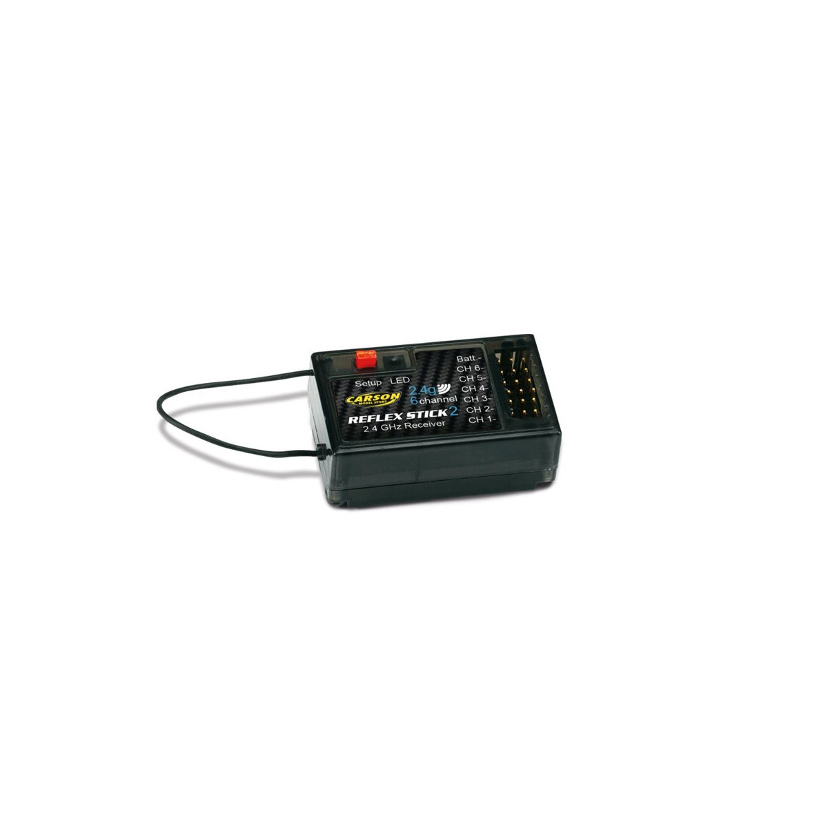 Carson 500501537 Empfänger für Reflex Stick II...