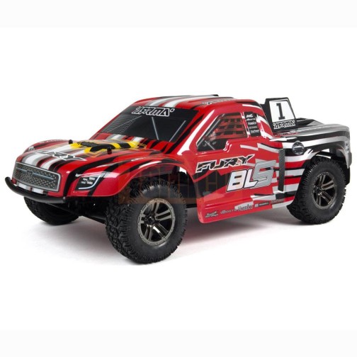 Arrma AR402093 FURY BLS PAINTED DECALED TRIMMED BODY (Red) 