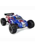 Arrma AR402098 VORTEKS BLS PAINTED DECALED TRIMMED BODY AND WING (Blue) 