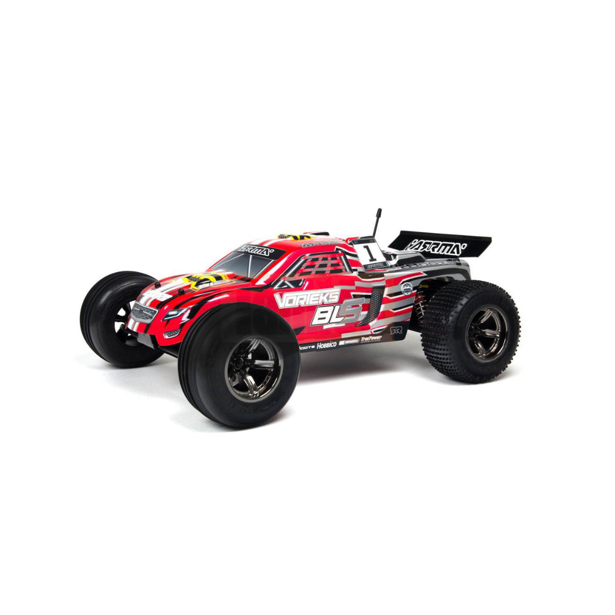 ARRMA 1/10 VORTEKS 4X2 Painted Decaled Trimmed Body Gunmetal