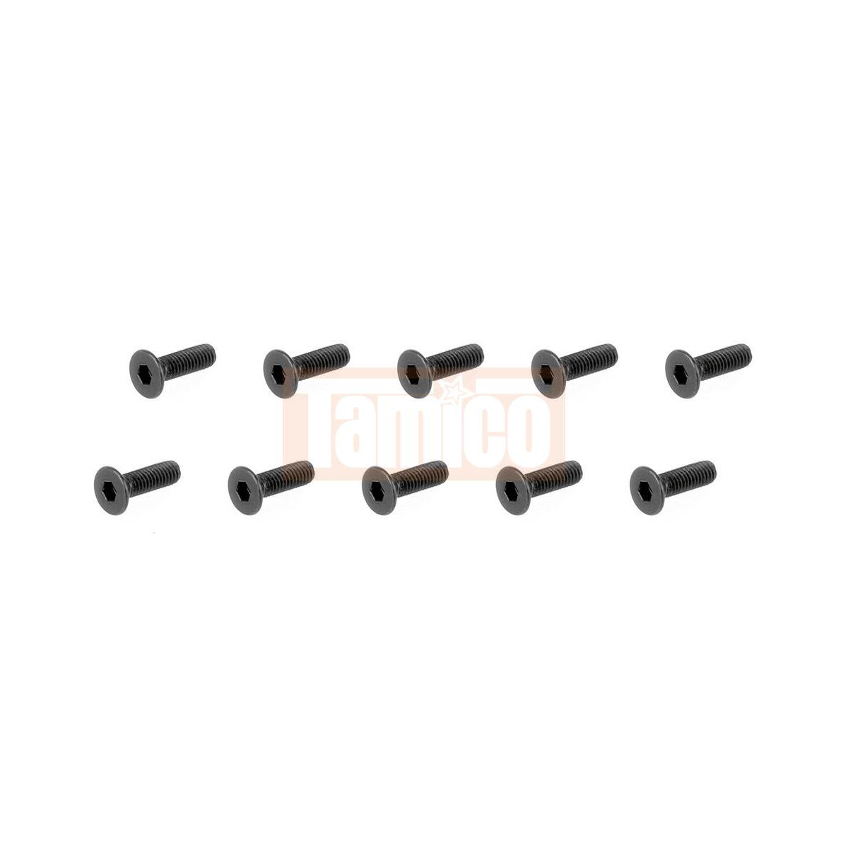 Arrma AR722310 Senkkopf-Schraube M3x10mm (10)