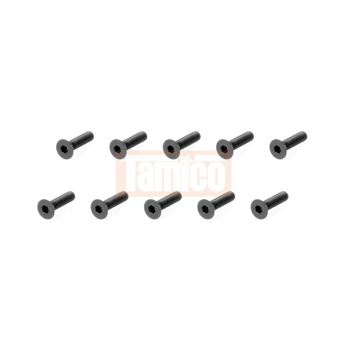 Arrma AR722312 Senkkopf-Schraube M3x12mm (10)