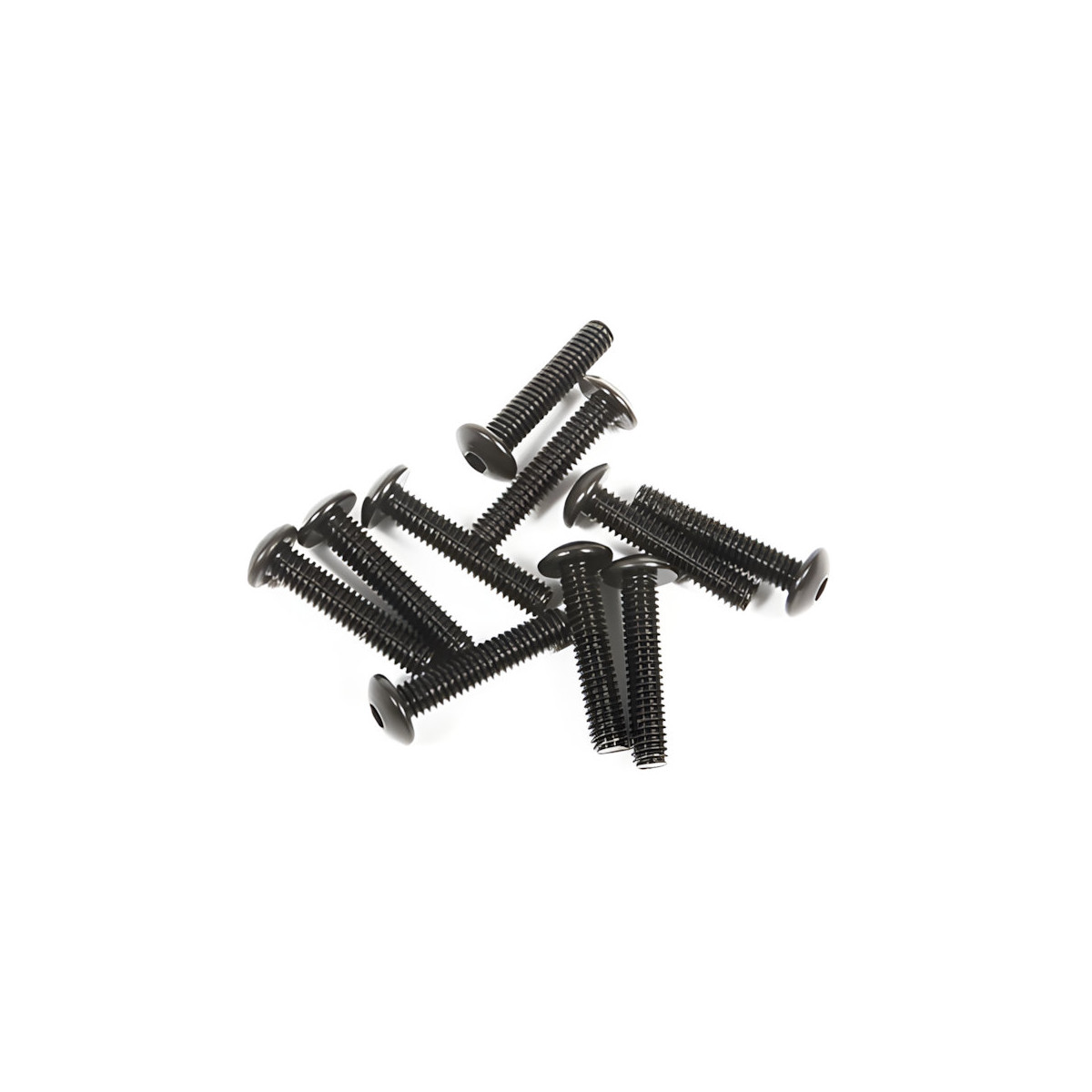 Axial AX31195 M2.6x12mm Linsenkopfschraube (10)
