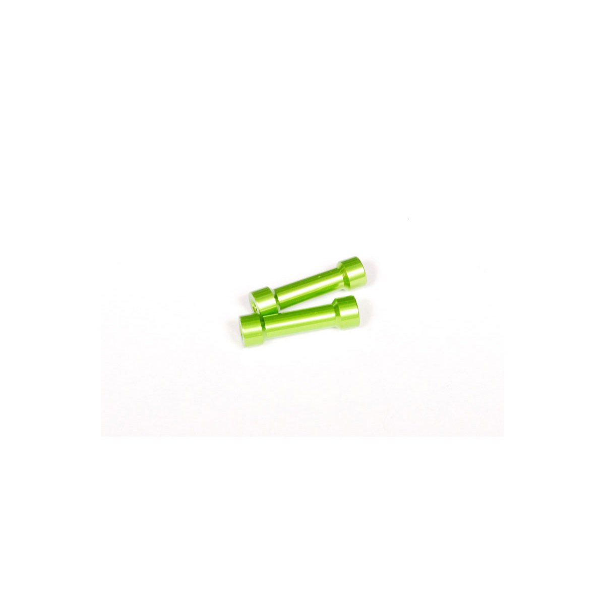 Axial AXA1313 Alum Threaded Posts 7x25mm green (2)