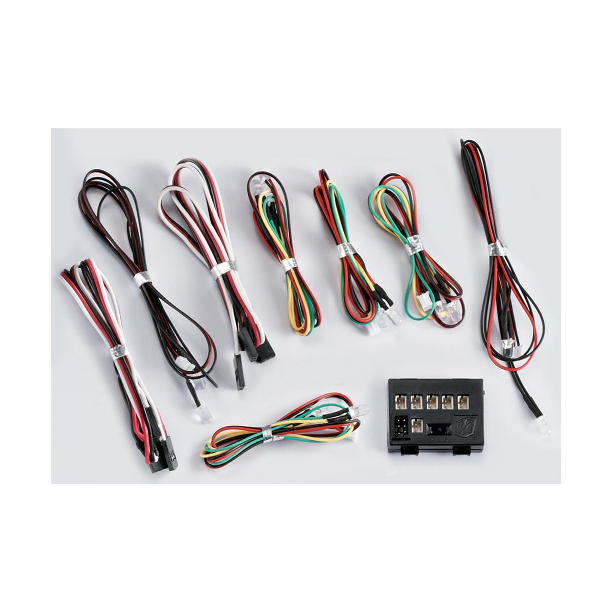 LED Light Set "1/10" w/Controller Box (12 LEDs)