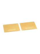 Tamiya 54591 Battery Ballast Weight Half *2