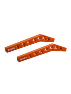 Axial AX30468 Machined Hi-Clearance Links Orange (2) Wraith