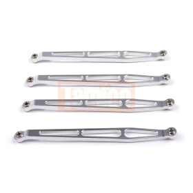 GPM Alu Rahmenverbinder unten (4 Stk.) Wraith Silber
