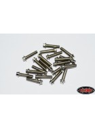 RC4WD Miniature Scale Hex Bolts (M2.5 x 10mm) (Silver)