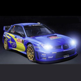 Tamiya Subaru Impreza WRC 07 mit Licht (TT-01) Bausatz #58390