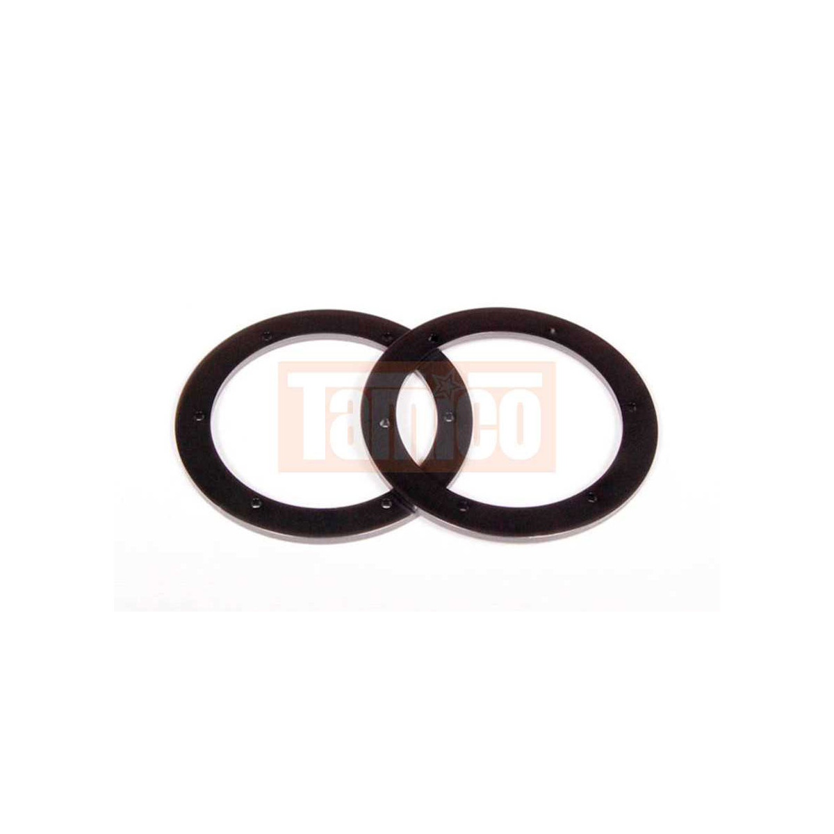 Axial AX8112 Beadlock-Ringe für 2.2-Felgen grau (2)