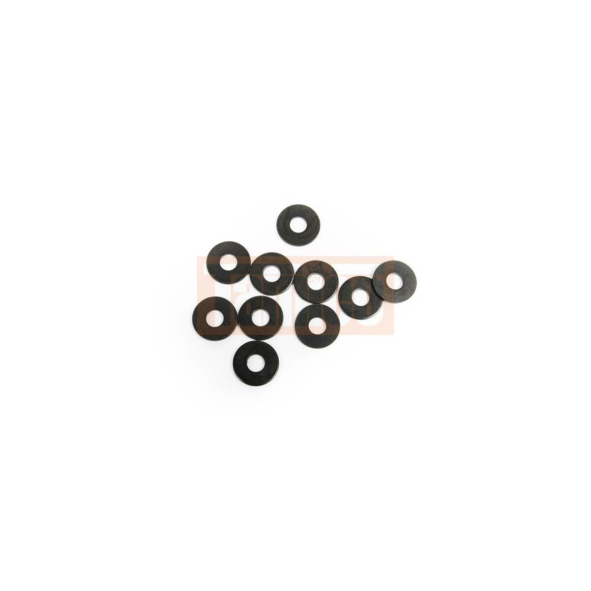 Axial AX31281 U-Scheibe 4x11x1mm schwarz (10) Yeti XL