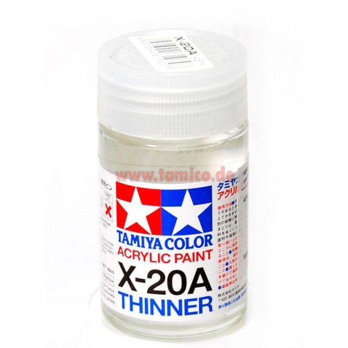 Tamiya #81030 X-20A Thinner (46ml)