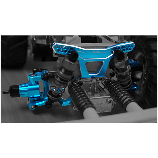 Yeah Racing Alu Long Span Aufhängung (blau) für Tamiya...
