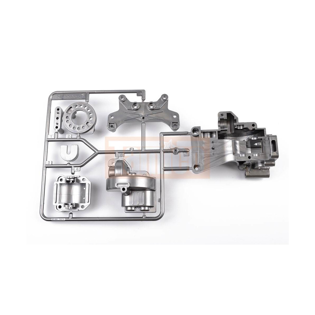 Tamiya 10005598 B-Teile grausilber TA01 / TA02 / DF-01