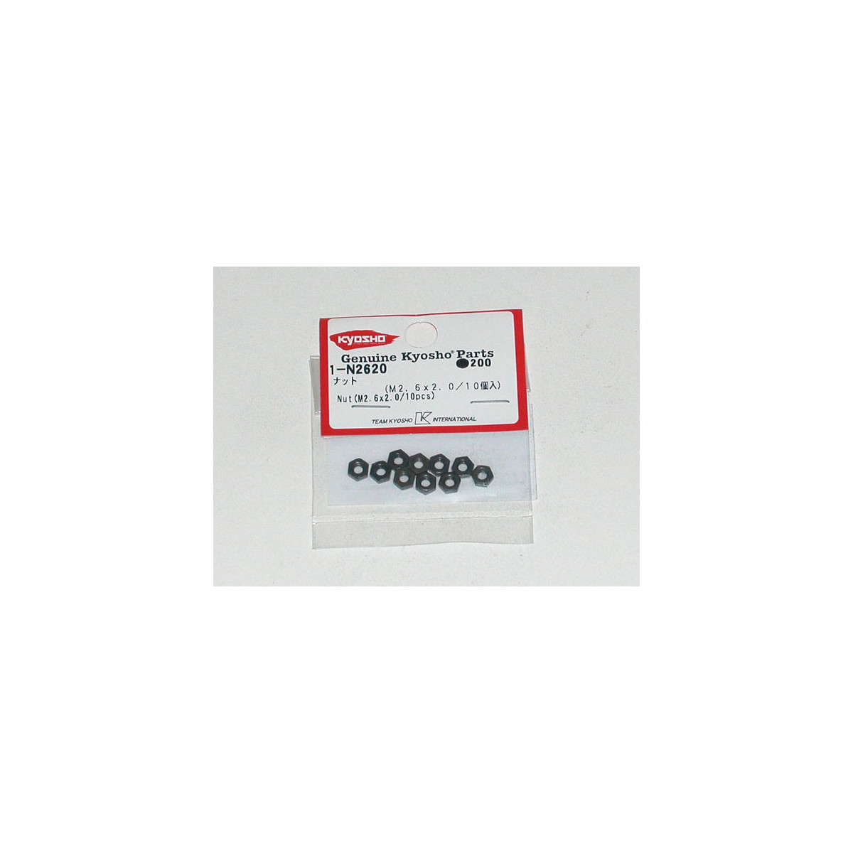 Kyosho Nut M2.6x2 (10)