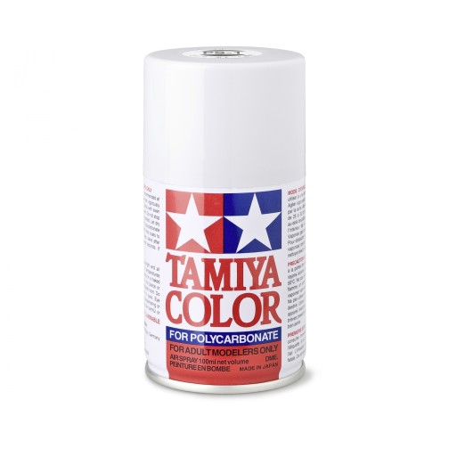 Tamiya Lexan Spray Dose PS-1 Weiß / White  Farbspray