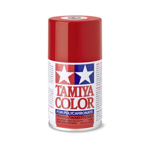 Tamiya Lexan Spray Dose PS-2 Rot / Red  Farbspray