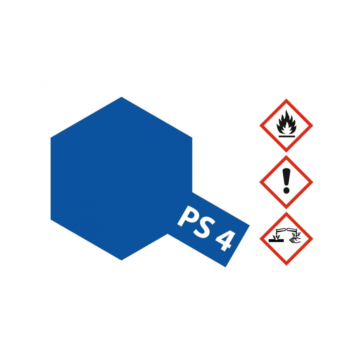 Tamiya Lexan Spray Dose PS-4 Blau / Blue  Farbspray