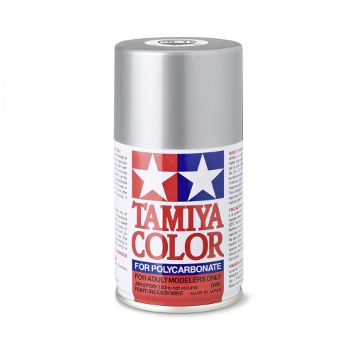 Tamiya Lexan Spray Dose PS-12 Silber / Silver  Farbspray