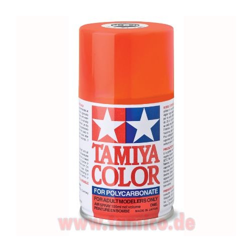 Tamiya Lexan Spray Dose PS-20 Leucht-Rot / Neon Red Farbspray