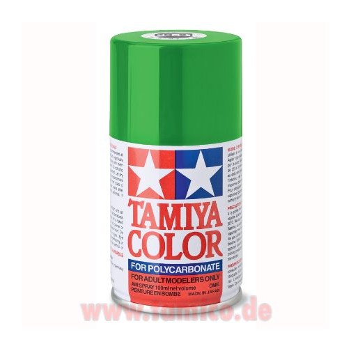 Tamiya Lexan Spray Dose PS-21 Park Grün / Green  Farbspray