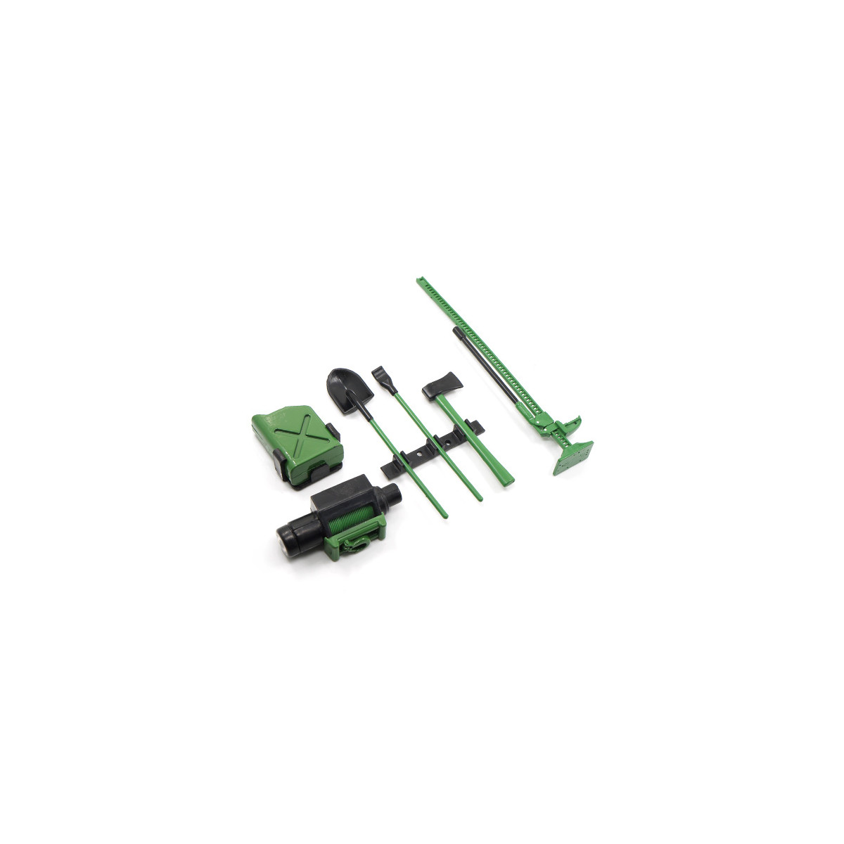 Yeah Racing Tool-Set 6-teilig Grün Crawler...