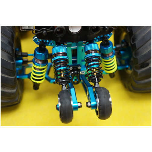Yeah Racing Alu Wheelie-Bar gefedert für Tamiya GF-01 /...
