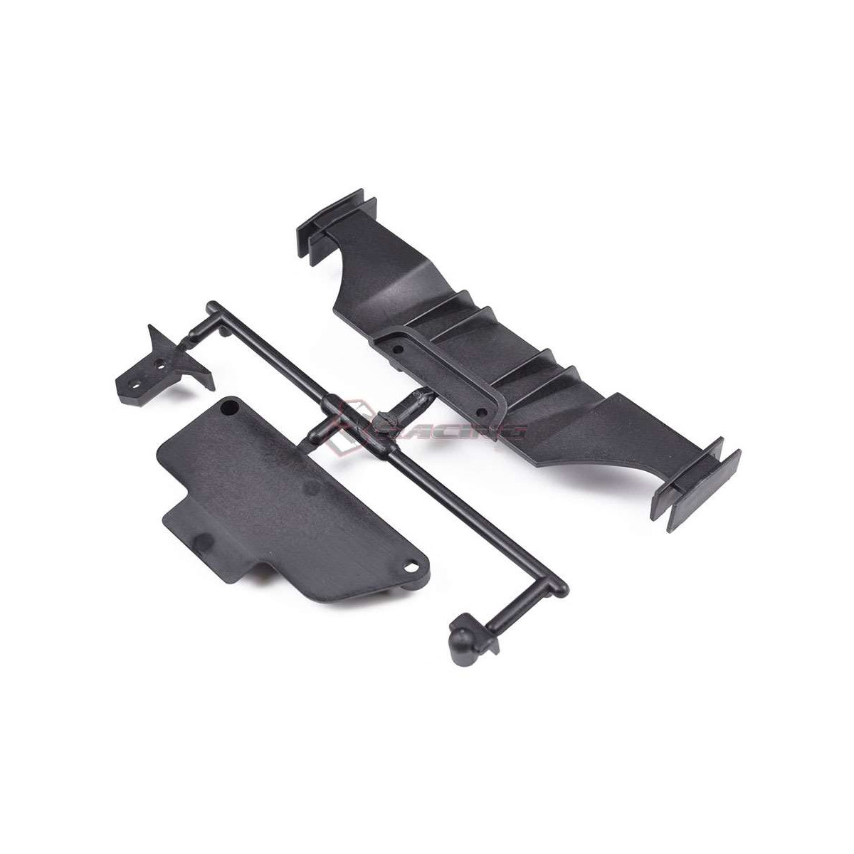 3Racing Heck-Diffusor für Sakura D4