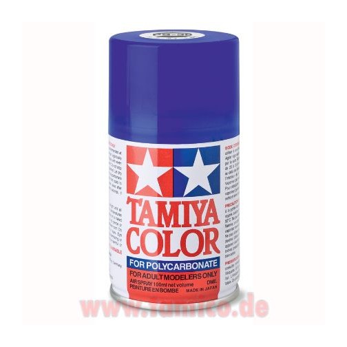 Tamiya Lexan Spray Dose PS-38 Transparent Blue Farbspray