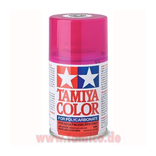 Tamiya Lexan Spray Dose PS-40 Transparent Pink Farbspray