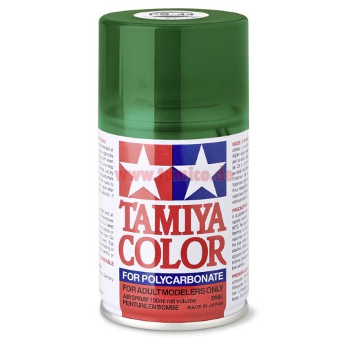 Tamiya Lexan Spray Dose PS-44 Transparent Grün  Farbspray