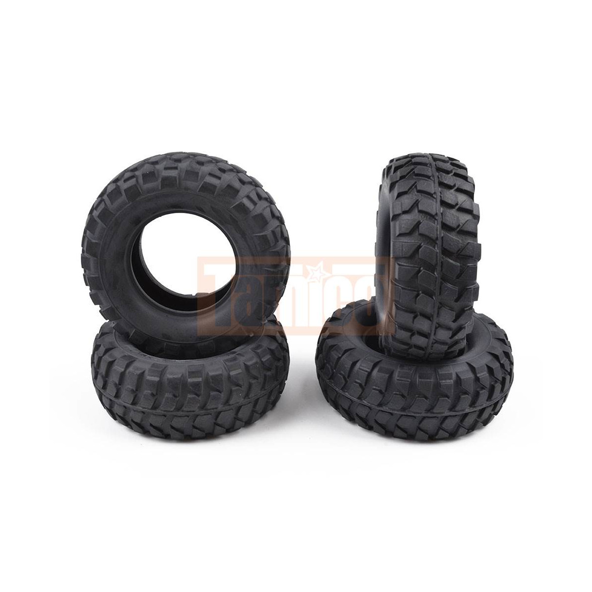 Tamiya Rock Block Reifen für Unimog 425 (4 Stk.)...