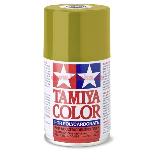 Tamiya Lexan Spray Dose PS-56 Mustard Gelb / Yellow  Farbspray