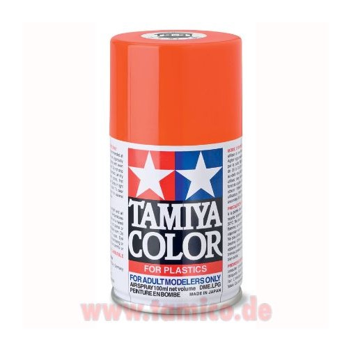 Tamiya Spray TS-31 Leucht / Bright Orange glänzend 100ml