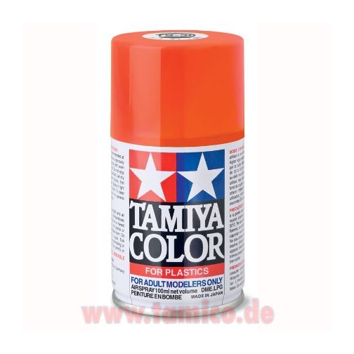 Tamiya Spray TS-36 Neon Rot / Flurescent Red glänzend 100ml