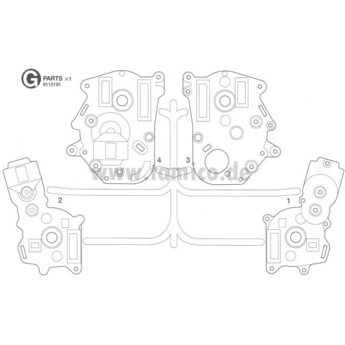 Tamiya G-Teile (HotShot u.a.) #9115191