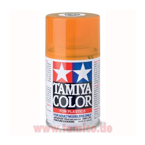 Tamiya Spray TS-73 Orange (klar) / Clear Orange glänzend 100ml