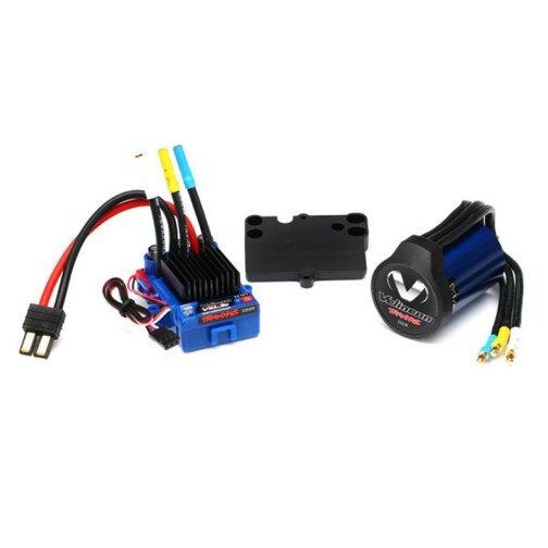 Velineon VXL-3s Brushless Power System, waterproof (includes VXL-3s waterproof ESC, Velineon 3500 motor, and speed control mounting plate (part #3725R))