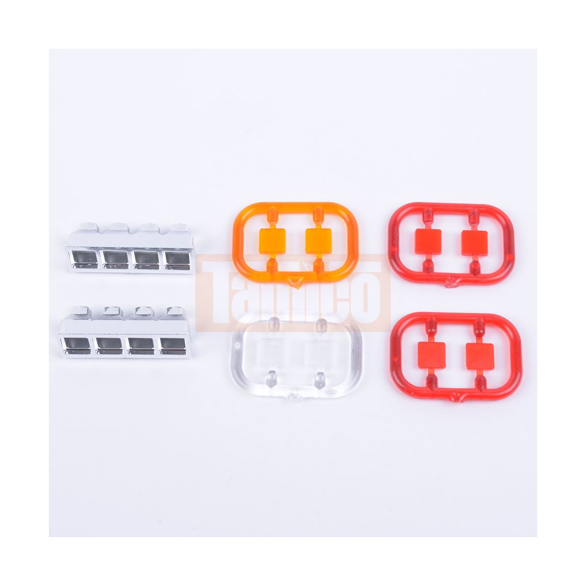 Carson 500907262 4-section (2) Trailer Taillight 1/14