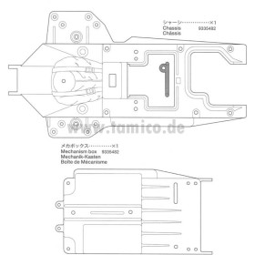 Tamiya Chassis & Mechanik-Box (HotShot u.a.) #9335482