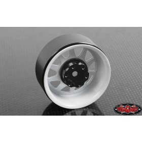 RC4WD OEM Stamped Steel 1.9 Beadlock Wheels White (4)