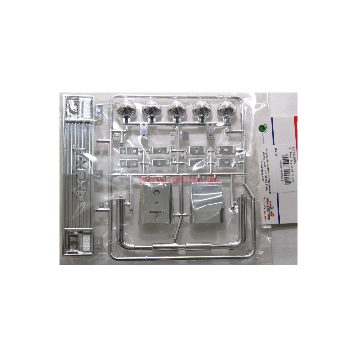Tamiya 10004894 H-Teile Grill / Lampen für Super...