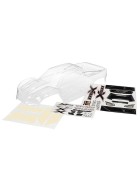 Traxxas 7711 Body, X-Maxx (clear, trimmed, requires painting)/ window masks/ decal sheet